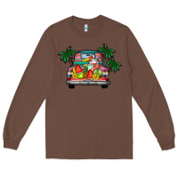 Chestnut summer truck Long Sleeve Tee - CowhideDigitalArt