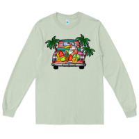 Matcha summer truck Long Sleeve Tee - CowhideDigitalArt