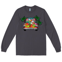 Smoke summer truck Long Sleeve Tee - CowhideDigitalArt
