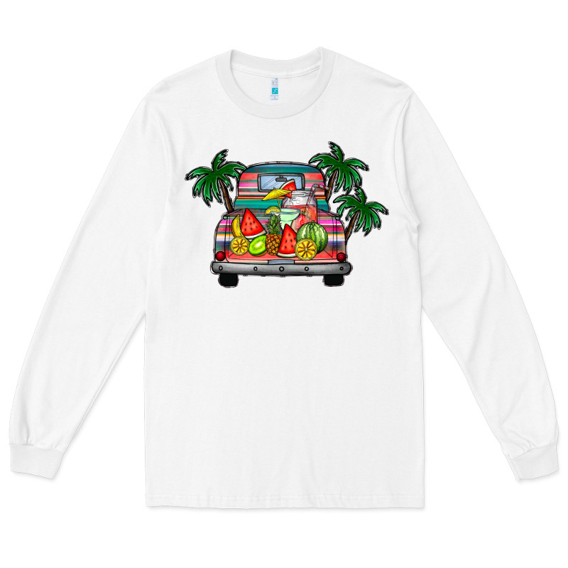 Summer Truck Long Sleeve Tee by CowhideDigitalArt | Teevron