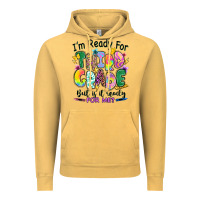 Vintage Mustard I'm ready for third grade but is it ready for me Vintage Hoodie - RanaPortraitStore