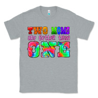 Heather Grey two moms are better than one Classic Tee - HRA Design Shop