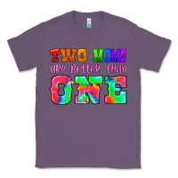 Lavender two moms are better than one Classic Tee - HRA Design Shop