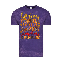 Bonfires Flannels S'mores Campfires And Pumpkins Vintage Tee | Teevron