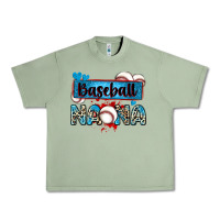 Oil Green baseball nana with leopard Urban Heavy Tee - Zillion Design Studio