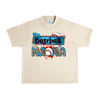 Sandshell baseball nana with leopard Urban Heavy Tee - Zillion Design Studio