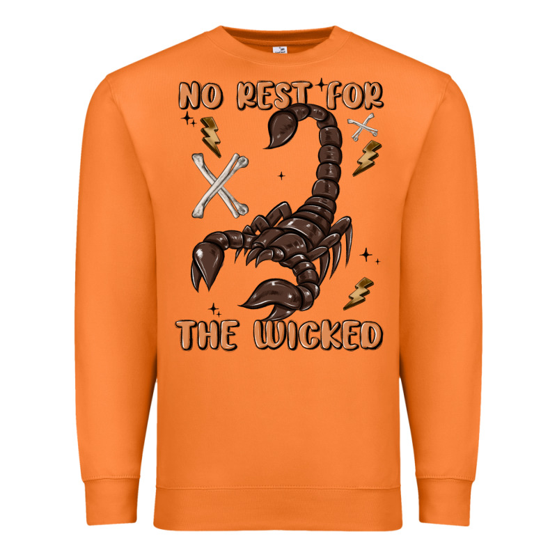 No Rest For The Wicked Premium Sweatshirt by MaliasSmallBusiness | Teevron