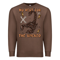 Chestnut no rest for the wicked Premium Sweatshirt - MaliasSmallBusiness