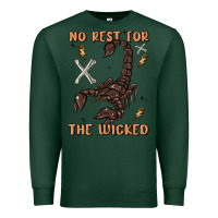 Sports Green no rest for the wicked Premium Sweatshirt - MaliasSmallBusiness