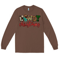 Chestnut howdy christmas Long Sleeve Tee - FaDigitalArtStudio