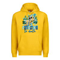 Lemon Freezing To Death Premium Hoodie - MaliasSmallBusiness