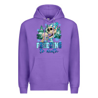 Purple Freezing To Death Premium Hoodie - MaliasSmallBusiness