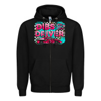Black dibs on the driver background Zipper Hoodie - AdoDesignShop