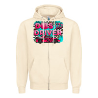 Sandshell dibs on the driver background Zipper Hoodie - AdoDesignShop