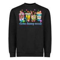 Black some bunny needs easter coffee cups Heavyweight Sweatshirt - texasbilliewilder