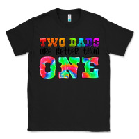 Black two dads are better than one Classic Tee - HRA Design Shop