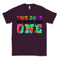 Plum two dads are better than one Classic Tee - HRA Design Shop