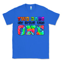 True Royal two dads are better than one Classic Tee - HRA Design Shop