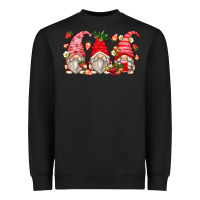 Black strawberry gnomes Heavyweight Sweatshirt - Zillion Design Studio