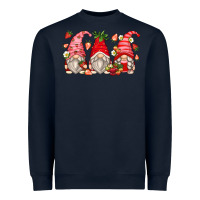 Navy strawberry gnomes Heavyweight Sweatshirt - Zillion Design Studio