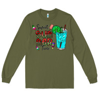 Army Green sweet summer time Long Sleeve Tee - CowhideDigitalArt