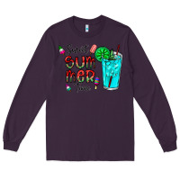 Plum sweet summer time Long Sleeve Tee - CowhideDigitalArt