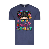 Vintage Denim hello third grade kid Vintage Tee - texasbilliewilder