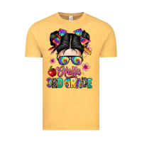 Vintage Mustard hello third grade kid Vintage Tee - texasbilliewilder