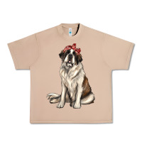 Burro st bernard with bandanna Urban Heavy Tee - texasbilliewilder