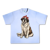 Grape Ice st bernard with bandanna Urban Heavy Tee - texasbilliewilder