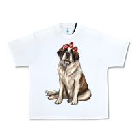 White st bernard with bandanna Urban Heavy Tee - texasbilliewilder