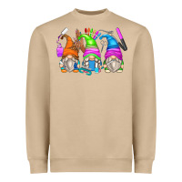 Mushroom nail tech gnomes Heavyweight Sweatshirt - Zillion Design Studio