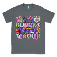 Charcoal Heather Easter Day Every bunny's favorite Teacher Classic Tee - OliviaCreatesArt