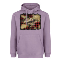 Lavender buffalo plaid christmas camouflage glitter background Heavyweight Hoodie - Jasminsmagicworld
