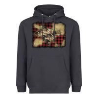 Smoke buffalo plaid christmas camouflage glitter background Heavyweight Hoodie - Jasminsmagicworld