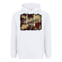 Buffalo Plaid Christmas Camouflage Glitter Background Heavyweight Hoodie | Teevron