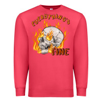 Cardinal everything's fine Premium Sweatshirt - MaliasSmallBusiness