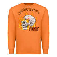 Carrot everything's fine Premium Sweatshirt - MaliasSmallBusiness