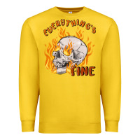 Lemon everything's fine Premium Sweatshirt - MaliasSmallBusiness