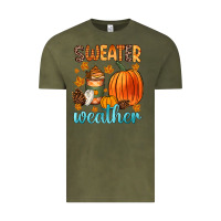 Vintage Olive bonfires flannels s'mores campfires and pumpkins Vintage Tee - Zillion Design Studio