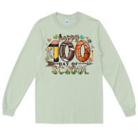 Matcha happy 100 americana football basketball day of sch Long Sleeve Tee - RacoonDesign