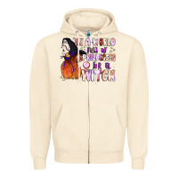 In A World Full Of Princesses Be A Witch Zipper Hoodie | Teevron
