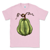 Bubblegum Pink gourd green pumpkin Classic Tee - BarkalooDesign