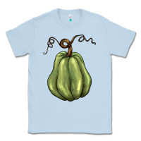 Dusty Blue gourd green pumpkin Classic Tee - BarkalooDesign