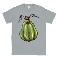 Heather Grey gourd green pumpkin Classic Tee - BarkalooDesign