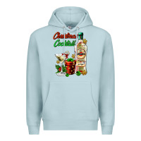 Blue Mist christmas cocktail martini and gift Premium Hoodie - AdoDesignShop