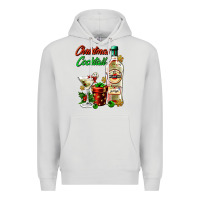 Dove Grey christmas cocktail martini and gift Premium Hoodie - AdoDesignShop