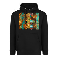 Black thanksgiving brushstroke Heavyweight Hoodie - BarkalooDesign