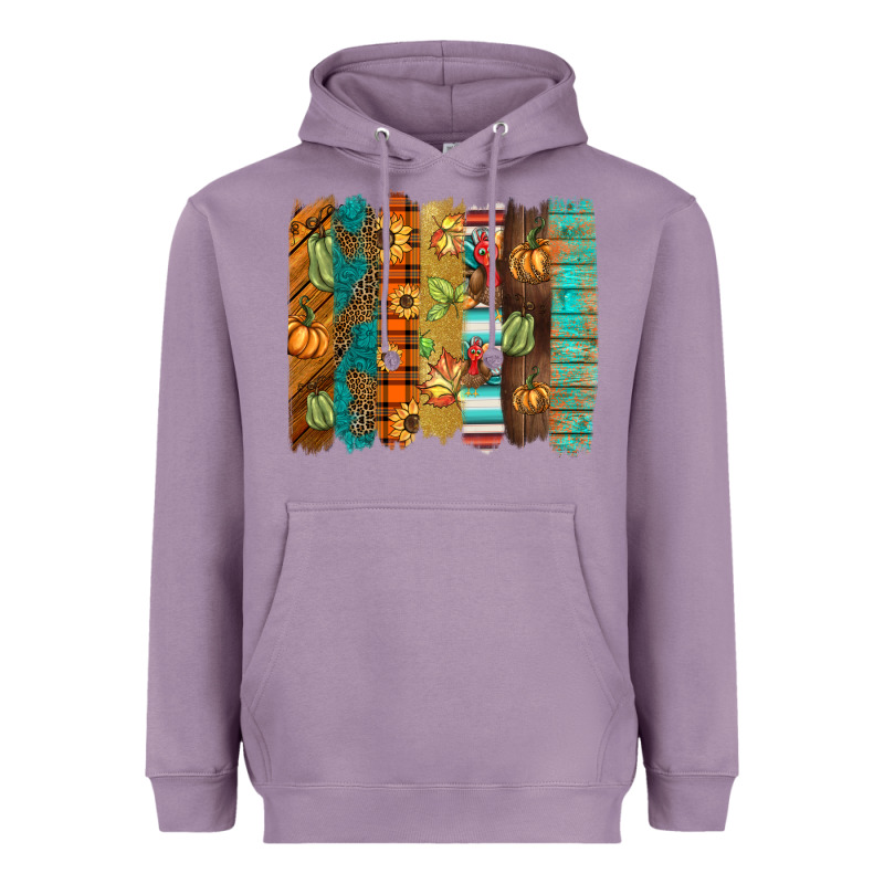Thanksgiving Brushstroke Heavyweight Hoodie by BarkalooDesign | Teevron