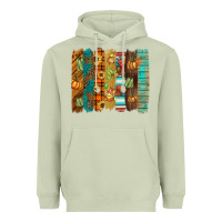 Matcha thanksgiving brushstroke Heavyweight Hoodie - BarkalooDesign